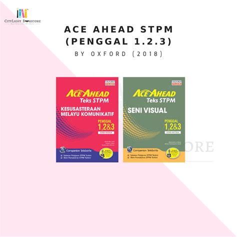 Download koleksi soalan percubaan spm 2018 & skema jawapan via www.pendidikanmalaysia.com. CITYLIGHT Buku Rujukan: Ace Ahead STPM Penggal 1.2.3 ...