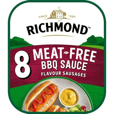 Richmond 8 Limited Edition Flavour Pork Sausages 410g Compare
