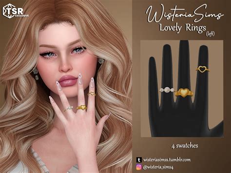The Sims Resource Lovely Rings Left