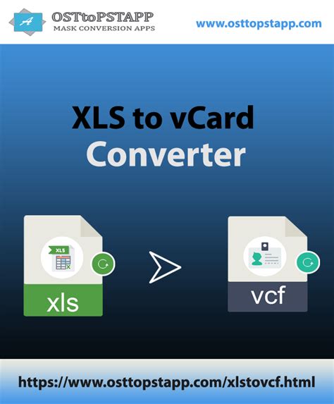 Xls To Vcf Converter Software Excel To Vcard