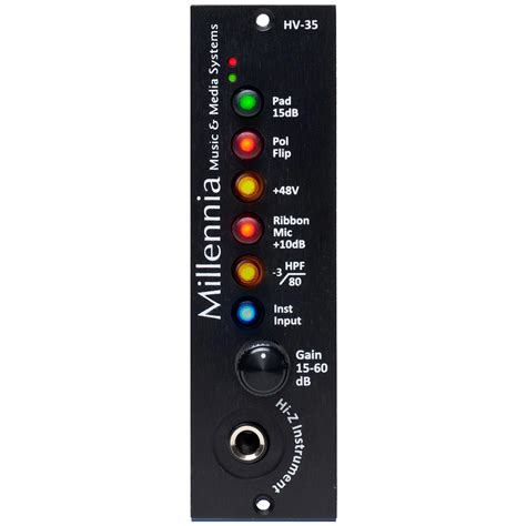Millennia Hv 35 500 Series Mic Preamp Kmr Audio