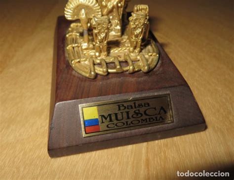 Balsa Muisca Guatavita Museo Oro 24 K Colombia Comprar Arte Étnico