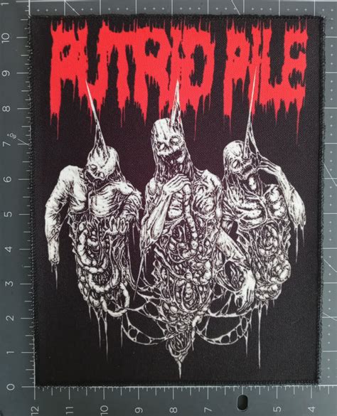 Impetigo Band Back Patch Murder Machine Clothing