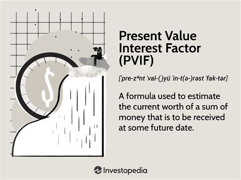 Present Value Interest Factor Pvif Formula And Definition