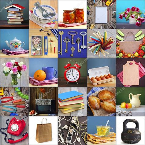 Household Items Collage Stock Photo By ©balagur 105699002