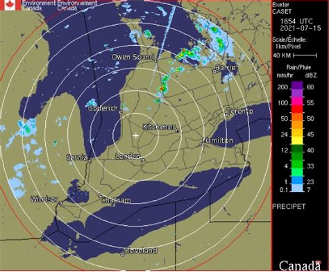 Severe Thunderstorm Watch For Grey Bruce Tornado In Barrie 979 The