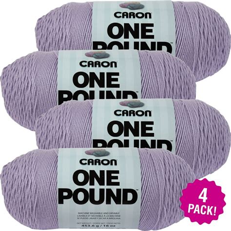 Caron One Pound Yarn Lilac Multipack Of 4