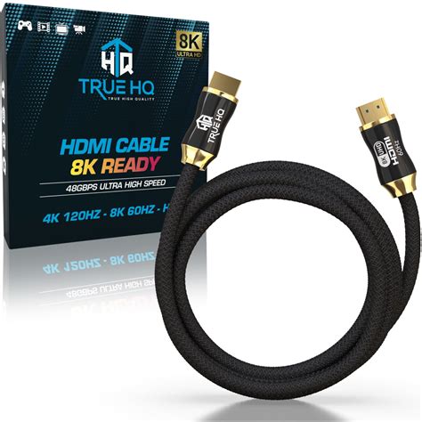 3m Hdmi 21 Cable Certified Ultra High Speed 8k Braided 48gbps By True