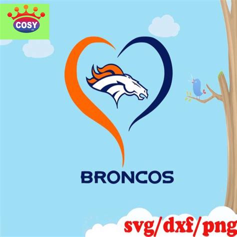 Denver Broncos Nfl Svg Nfl Lover Svgdxfpng Football Teams Svg