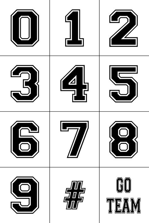 Magnolia Design Co Varsity Numbers In 2023 Numbers Font Magnolia