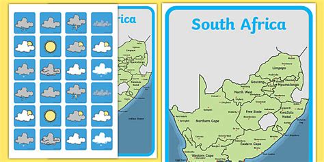 Synoptic Chart South Africa Weather Forecasting Role Play