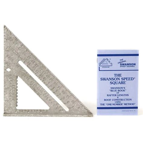 Swanson 7 In Speed Square Rafter Carpenter Square Layout Tool With