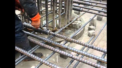 Grout Reinforcement Splice For Foundation Basement Of Bridge Pile