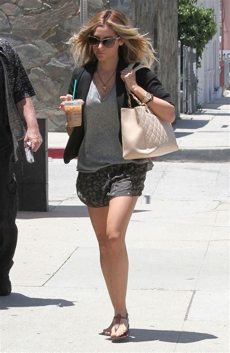 Ashley Tisdale Leggy Candids Out And About In Studio City Hawtcelebs