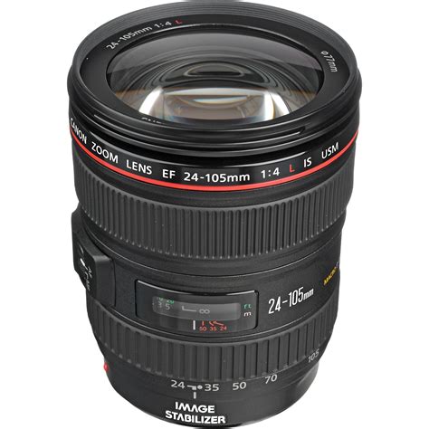 Canon Ef 24 105mm F4l Is Usm Lens 0344b002 Bandh Photo Video