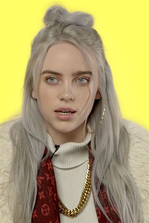 billie eilish s hairstyles and hair colors steal her style silver blonde natural hair styles