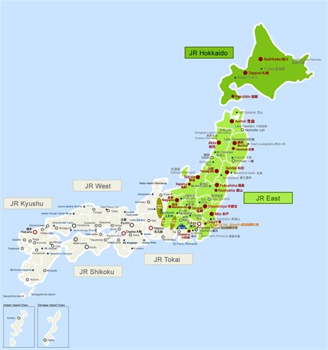 Search and share any place. Travel times from Tokyo to cities in the north of Japan | digi-joho TOKYO TRAVEL