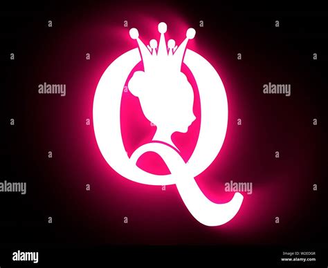 Vintage Queen Silhouette Medieval Queen Profile Stock Photo Alamy