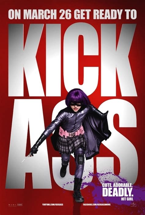 Kick Ass Hit Girl Poster Kick Ass Photo 10456182 Fanpop