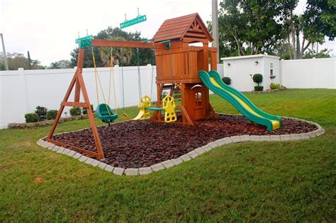 Playground Play Area Backyard Playground Landscaping Diy Playground