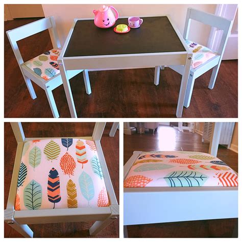 Childrens Table And 2 Chairs LÄtt White Pine Baby On Board