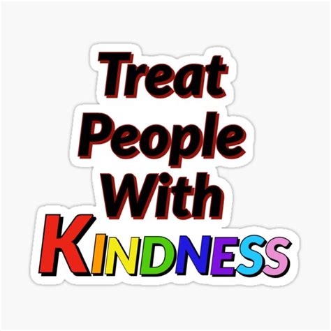 Treat People With Kindness Harry Styles Sticker For Sale By