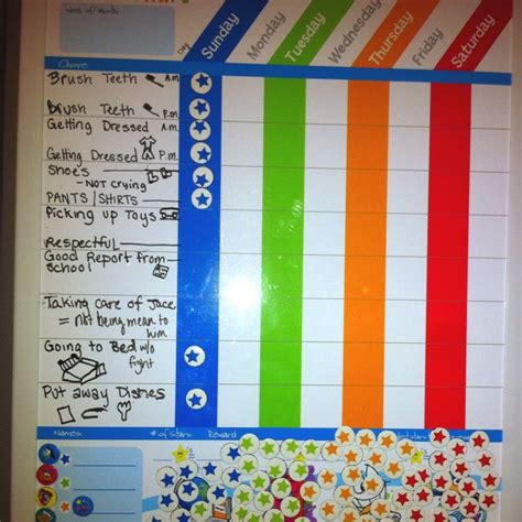 Behavior Chart Ideas For 4 Year Olds For A Larger Account Fonction