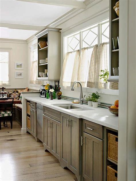 This oversized kitchen from indianakitchencompany not only features beautiful white painted kitchen cabinets, but the island sports a light gray stain that … 6 Proven Tips for Choosing the Perfect Gray Kitchen ...