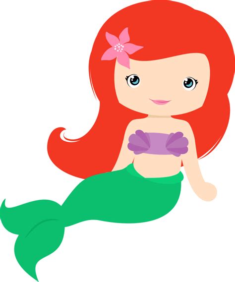 Download Babies Clipart Little Mermaid Pequena Sereia Cute Png Png
