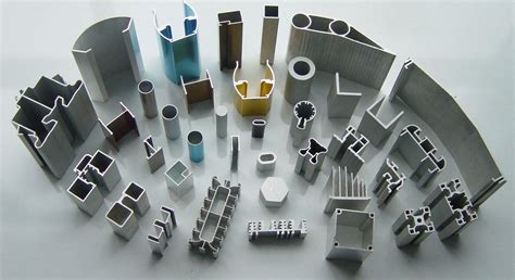 Standard Extruded Aluminum Shapes Made With The Extrusion Process