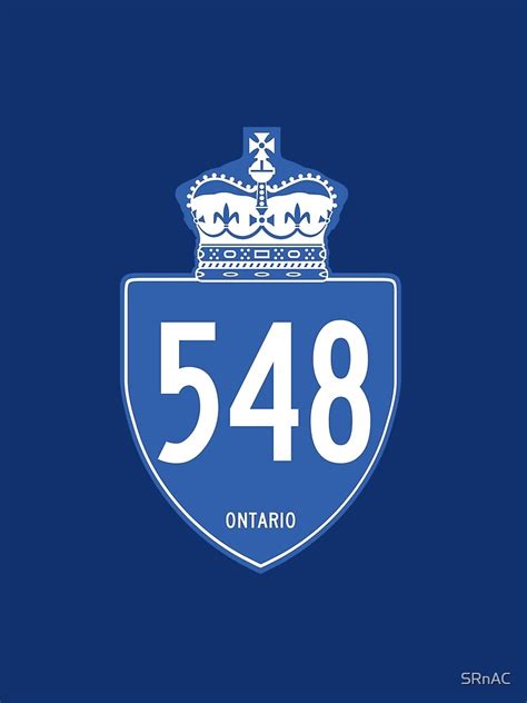 Ontario Provincial Highway 548 Area Code 548 Scarf For Sale By