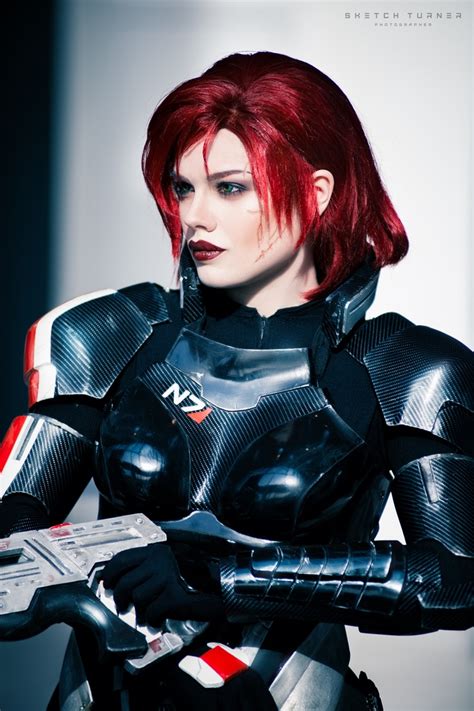 Mass Effect Джейн Шепард Jane Shepard в исполнении Юлии Эртель Cata