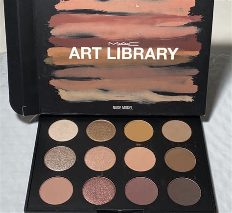 Mac Art Library Nude Model Eyeshadow Palette Makeup Limited For Sale