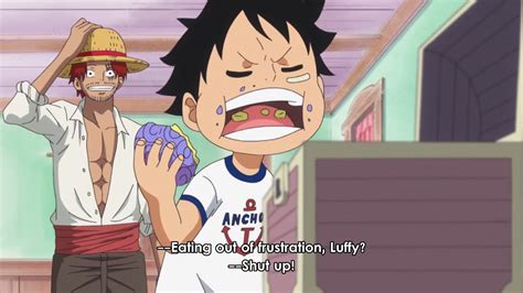 Luffy Was Angry With Shanks So He Accidentally Ate The Gomu Gomu Devil