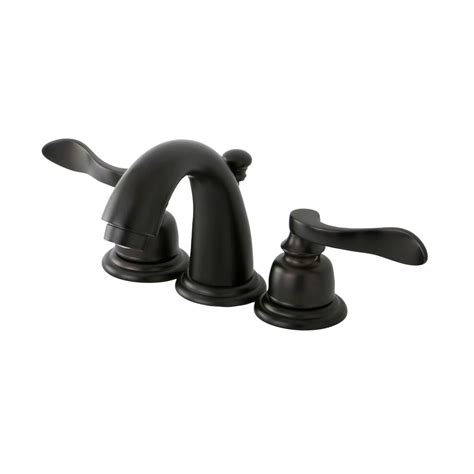 Delta faucet windemere centerset bathroom faucet oil rubbed bronze, bathroom sink faucet, metal drain assembly, oil rubbed bathroom faucet oil rubbed bronze waterfall sink single hole with pop up drain vanity lavatory basin mixer tap one handle with overflow supply line. Kingston Brass Bolton 4 in. Minispread 2-Handle Bathroom ...