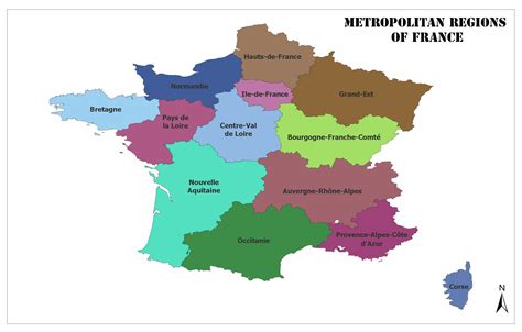 Son Evidencia El Hotel Regions Of France Map Obsesi N Aceptado Receptor