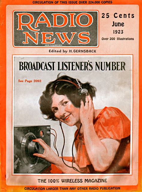 Radio News June 1923 Grebe Radio Ad