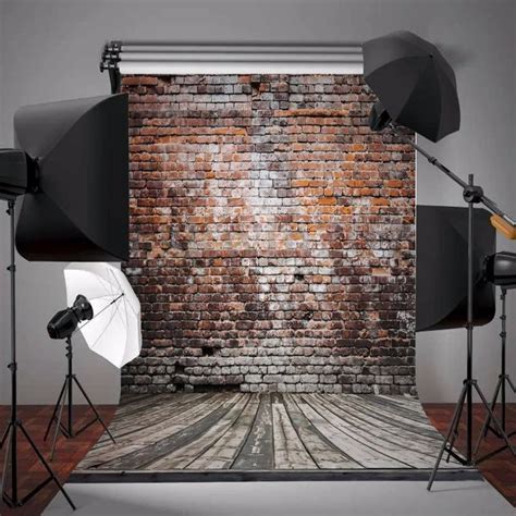 1521m Photography Studio Vintage Brick Wall Backdrop Seamless