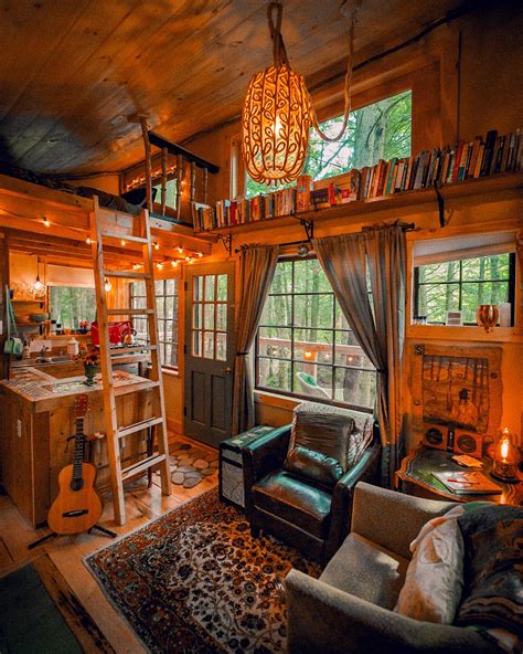 Life Inside A Cozy Vermont Treehouse Rcozyplaces