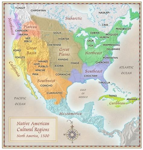 La Mappa Delle Tribù Dei Nativi Americani Un Pezzo Di Storia Che Non Appare Mai Sui Libri Di