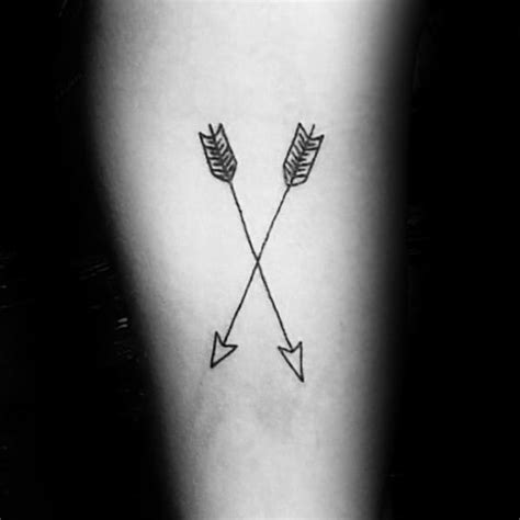 An arrow tattoo can be a very simple design or a more elaborate one incorporating multiple elements, but either way, it is a very powerful symbol. 40 Simple Arrow Tattoo Designs For Men - Sharp Ink Ideas