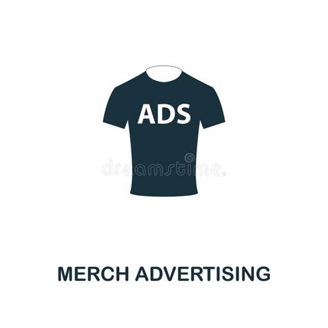 Merch Advertising Icon Premium Style Design From Advertising Icon