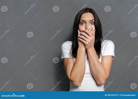 Man Covering Mouth To Keep A Secret Royalty Free Stock Photography