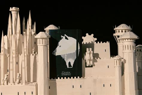 Paper Cities Presenting The “game Of Thrones” Title Sequence As An