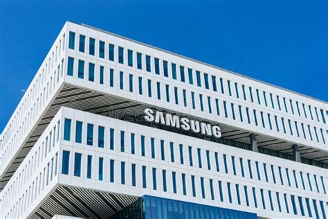 Samsung Office Of South Korean Multinational Conglomerate Editorial