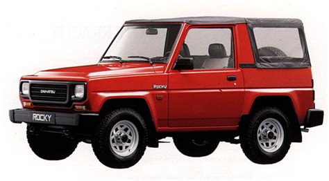 Daihatsu Rocky Softtop Bx Car Technical Specifications
