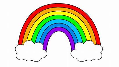 Rainbow Colors Clipart Colours Seven Learn Colorful