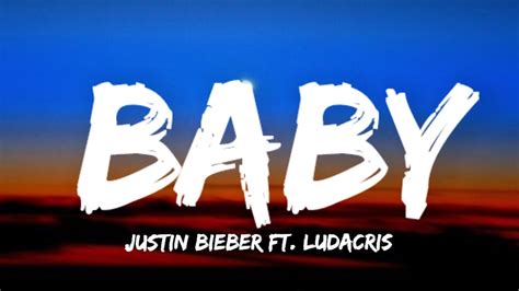 Justin Bieber Baby Lyrics Youtube