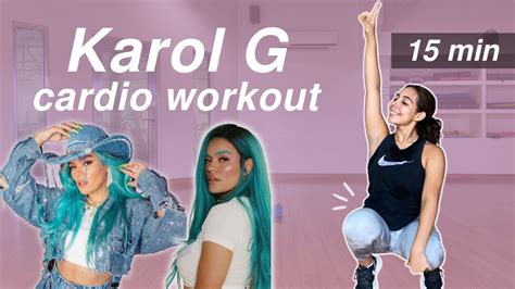 Karol G Cardio Workout Rutina Cardio Abs Arms Con Karol G En