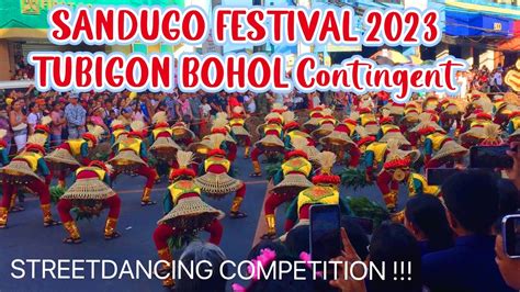 Sandugo Festival 2023 Tubigon Bohol Streetdancing Competition Sandugo